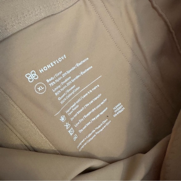 NEW-Honeylove SuperPower Short Shapewear Size XL compression sculpt and comfort. - Picture 5 of 8